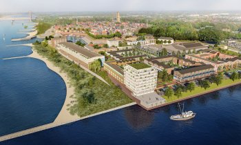 Buitenstad Zaltbommel luchtfoto