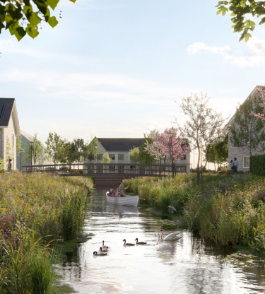 Waterwijk_Exterieur12_Richting blok 19