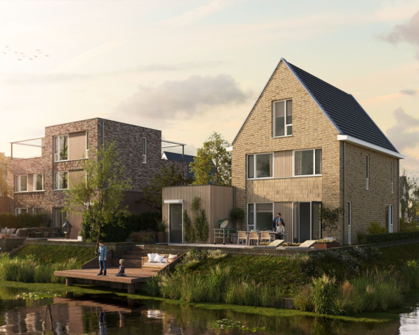 Waterwijk Fase 2_Exterieur 11_Blok 30-29 achter